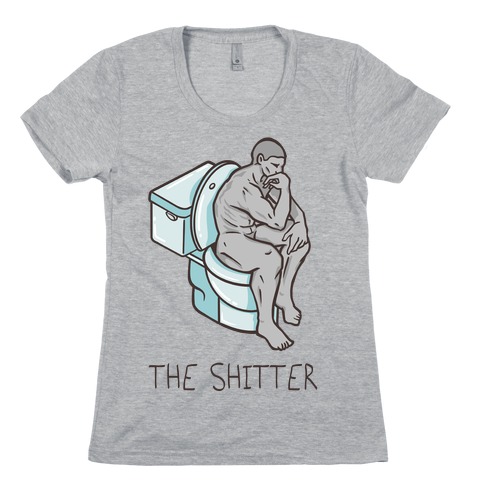The Shitter Parody Womens T-Shirt