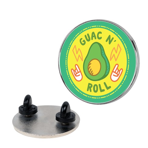 Guac N' Roll Culture Merit Badge Pin