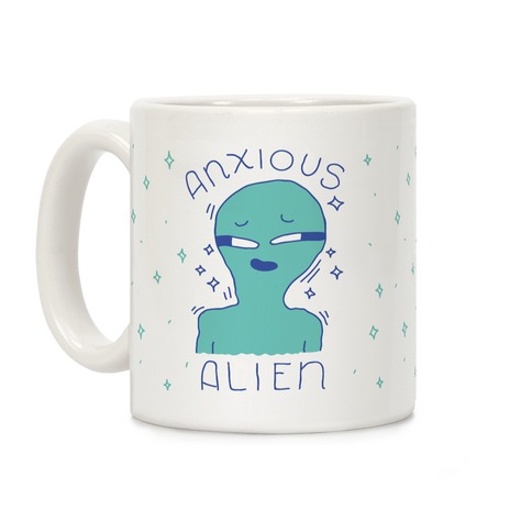 Anxious Alien Coffee Mug