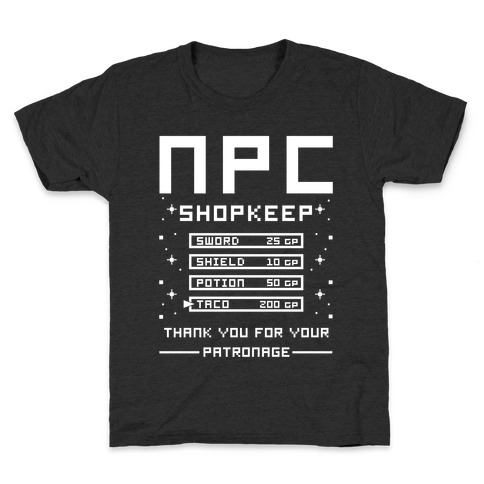 NPC ShopKeep Kids T-Shirt