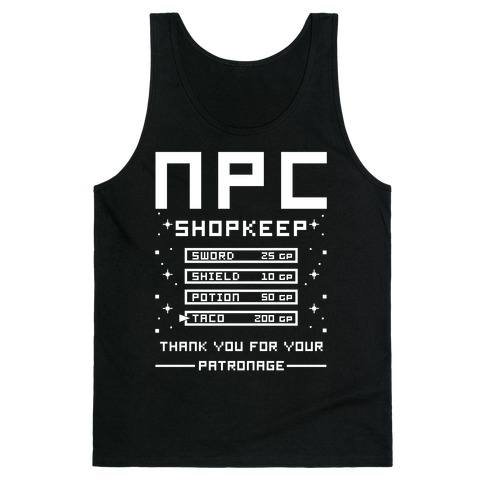 NPC ShopKeep Tank Top