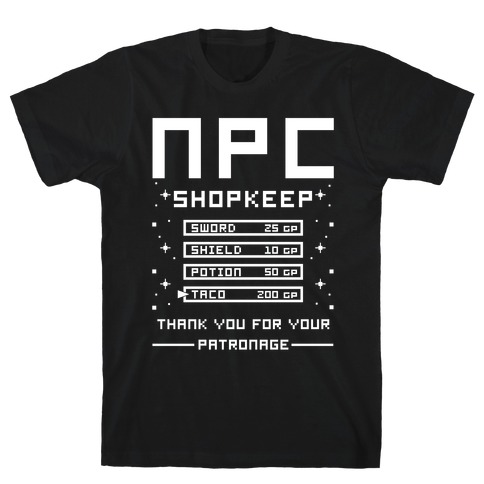 NPC ShopKeep T-Shirt
