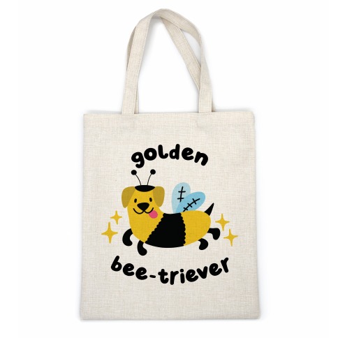 Golden Bee-Triever Casual Tote