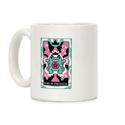 Creepy Cute Tarot: King of Pentacles Coffee Mug