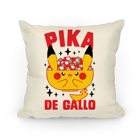 Pika De Gallo Pillow