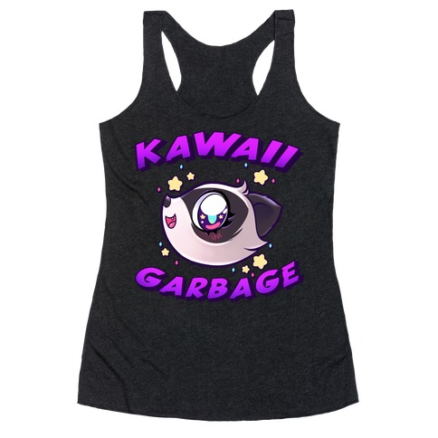 Kawaii Garbage Racerback Tank Top