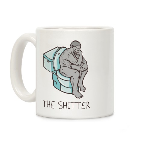 The Shitter Parody Coffee Mug