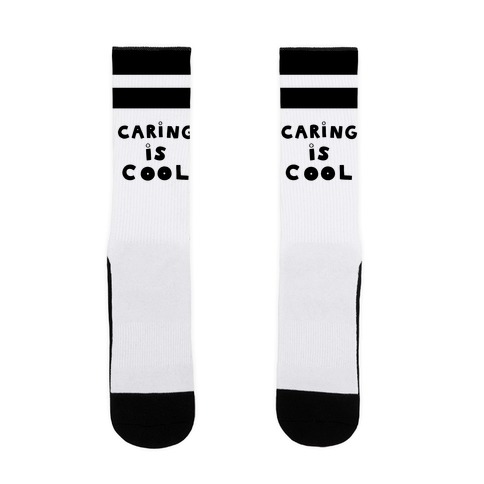 Caring Is Cool Sock