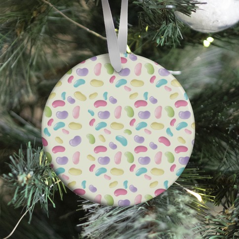 Jelly Bean Pattern Ornament