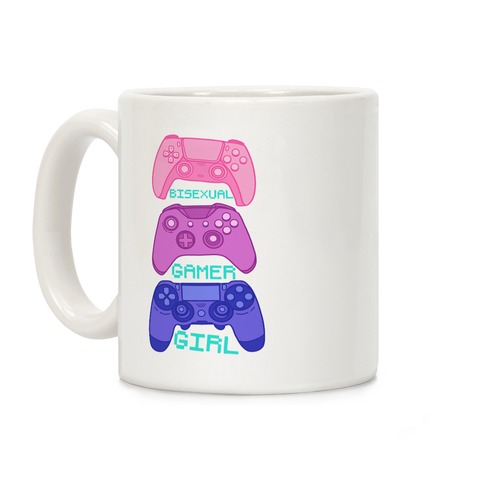 Bisexual Gamer Girl Coffee Mug
