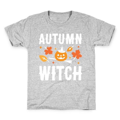 Autumn Witch Kids T-Shirt