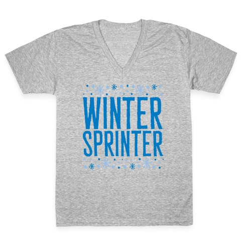 Winter Sprinter V-Neck Tee Shirt