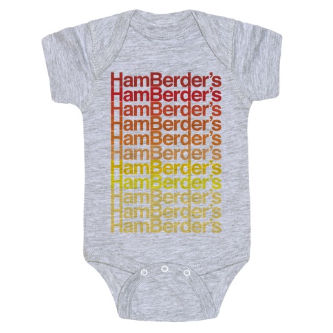 Hamberder's Parody Baby One-Piece