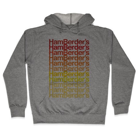 Hamberder's Parody Hooded Sweatshirt