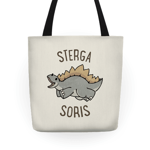 Derpy Stegosaurus Animal Totes Lookhuman