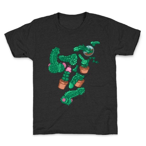 Penis Plants Pattern Kids T-Shirt