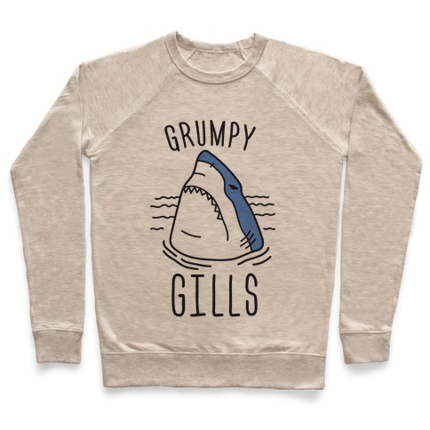 Grumpy Gills Shark Pullover