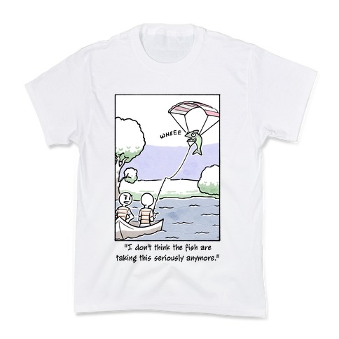 The Fish Aren't Taking This Seriously Kids T-Shirt