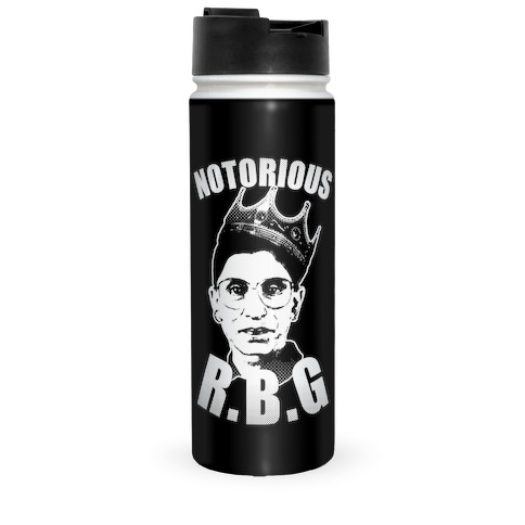 Notorious RBG (Ruth Bader Ginsburg) Travel Mug