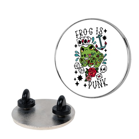 Frog Is Punk Pin