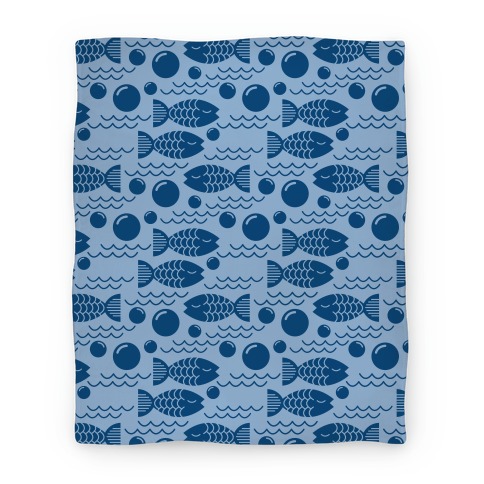 Geometric Fish Blanket