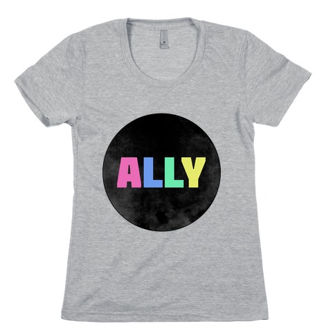 Proud Ally Womens T-Shirt