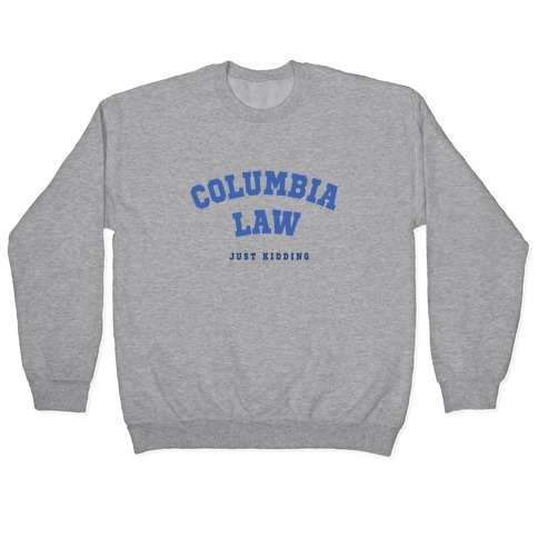 columbia law hoodie