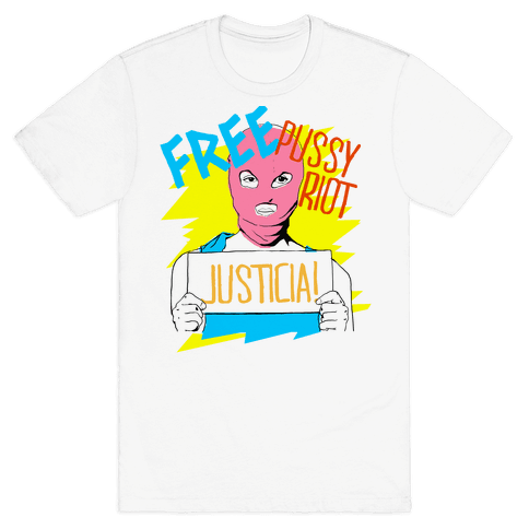 free pussy riot t shirt