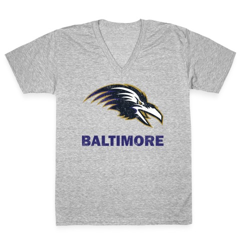 Baltimore (Vintage) V-Neck Tee Shirt