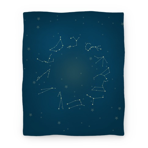 Zodiac Constellation Blanket