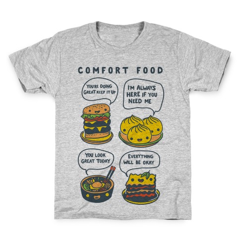 Comfort Food Kids T-Shirt
