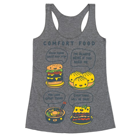 Comfort Food Racerback Tank Top