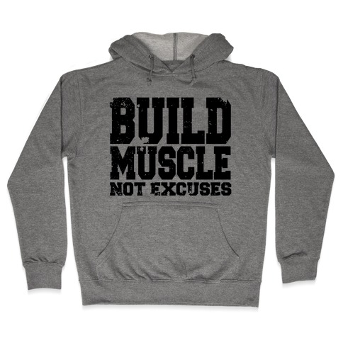 Build Muscle Hooded Sweatshirt