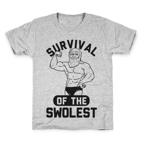 Survival Of The Swolest Kids T-Shirt