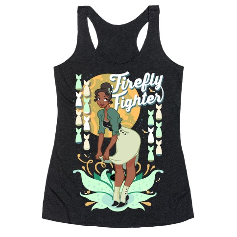 Firefly Fighter Tiana Racerback Tank Tops | LookHUMAN