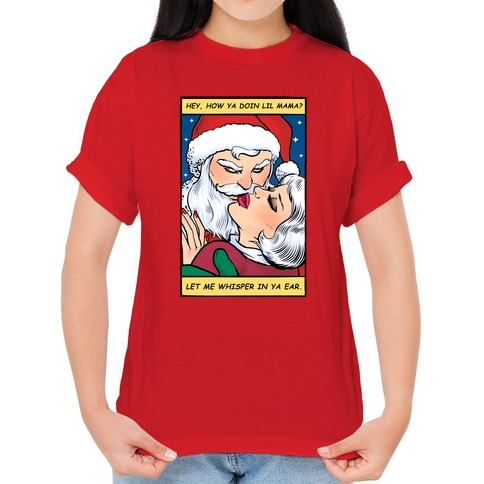 Santa Comic T-Shirts | LookHUMAN
