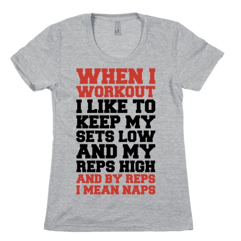 Nap Repetitions Womens T-Shirt