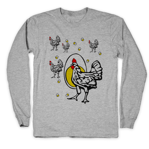 roseanne chicken shirt long sleeve