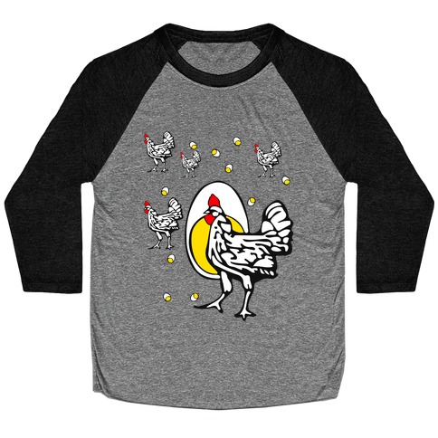 Roseanne's Chicken Shirt Baseball Tee