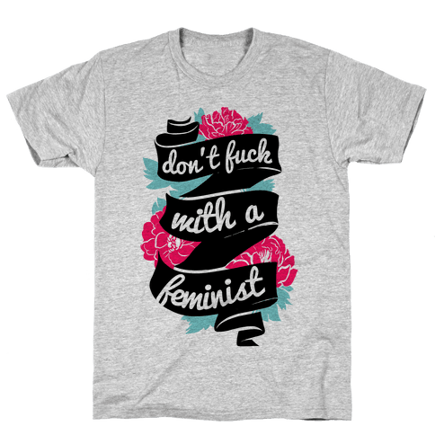 f for feminist t shirt