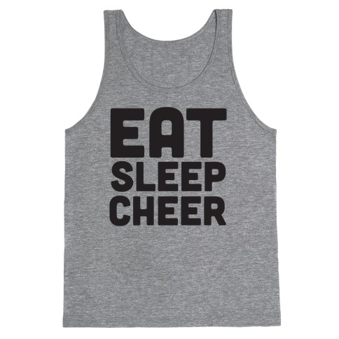 Eat Sleep Cheer Tank Top