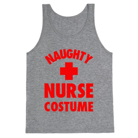 Naughty Nurse Costume Tank Top