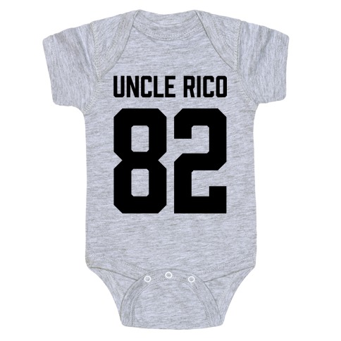 Uncle Rico Jersey Baby One Piece Lookhuman