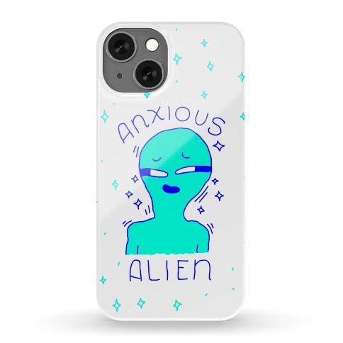 Anxious Alien Phone Case
