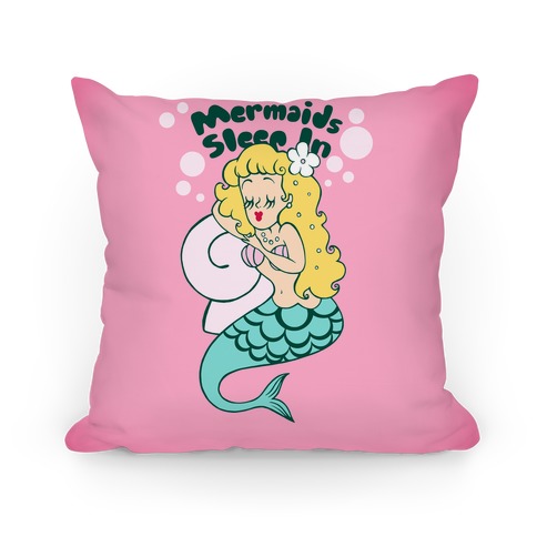 Mermaids Sleep In Pillow