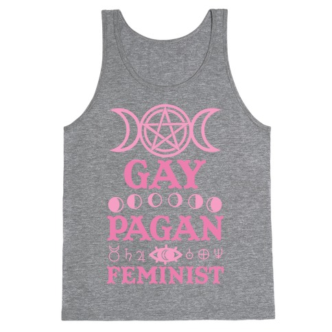 Gay Pagan Feminist Tank Top