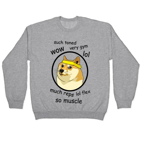 Fitness Doge Pullover