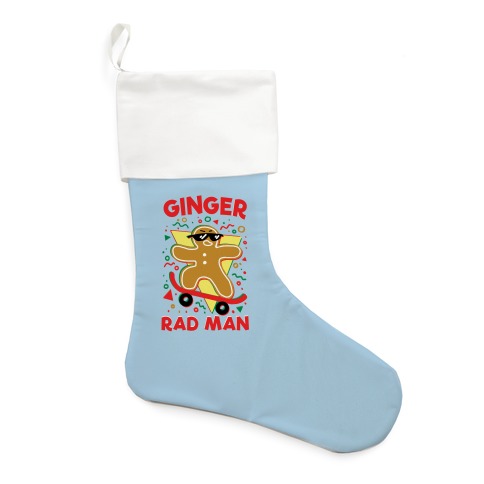 Ginger Rad Man Stocking
