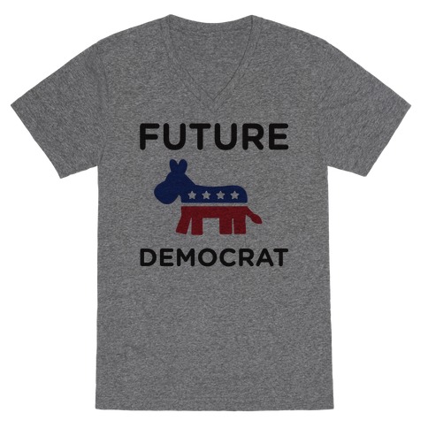 Democratic Baby V-Neck Tee Shirt