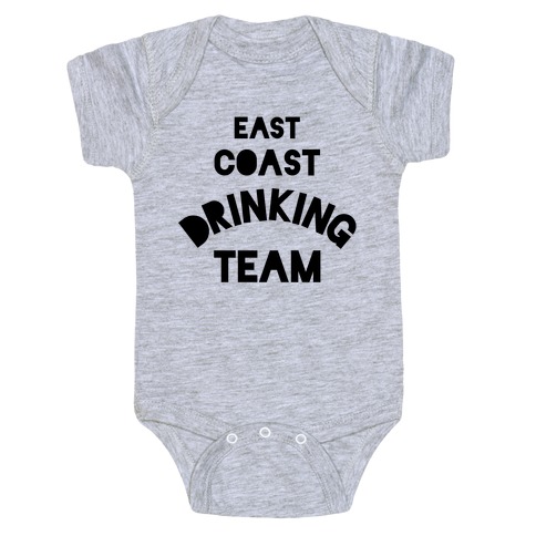 East Coast Drinking Team Baby One-Piece